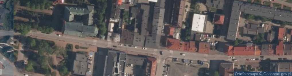 Zdjęcie satelitarne Pracownia Geodezyjno Kartograficzna Stanek Kazimierz Mamoń Dariusz