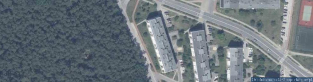 Zdjęcie satelitarne Pracownia Geodezyjno Projektowa Geo Point