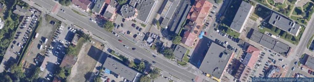 Zdjęcie satelitarne Pracownia Geologiczna Geotechnika w Zamościu Sierant Maria