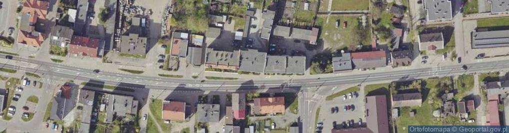 Zdjęcie satelitarne Pracownia Higieny Pracy Mirosława Skrzypkowska Wojciech Kożuch