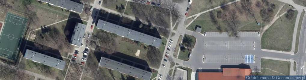 Zdjęcie satelitarne Pracownia Inżynierii Miejskiej Klotoida