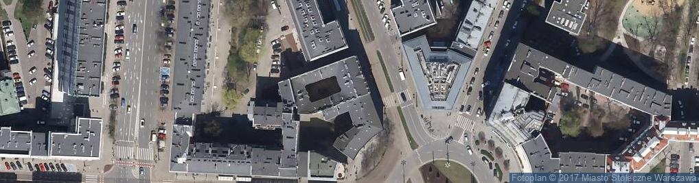 Zdjęcie satelitarne Pracownia Kołder Pościeli Bielizny SPC Banasińska z Archutowska z