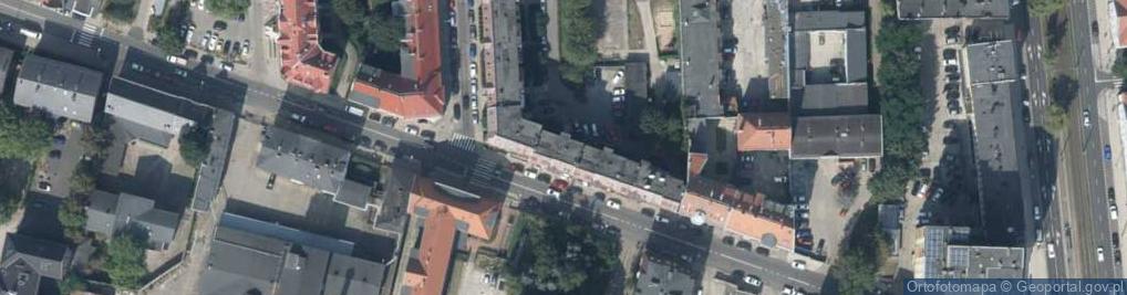 Zdjęcie satelitarne Pracownia Konserwacji i Restauracji Dzieł Sztuki