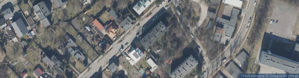 Zdjęcie satelitarne Pracownia Konstrukcji Budowlanych