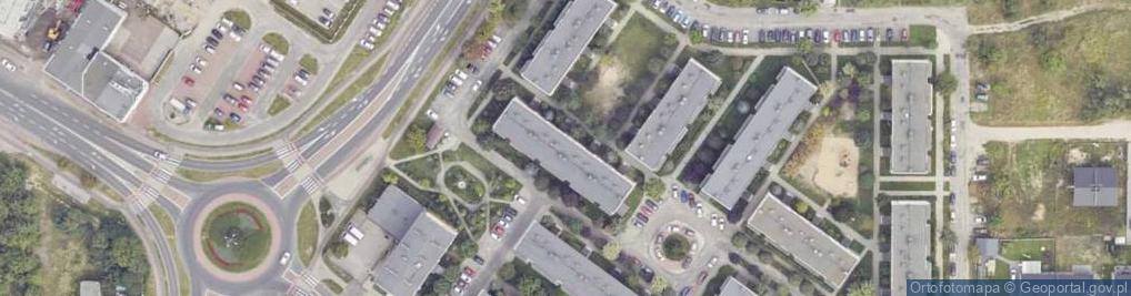 Zdjęcie satelitarne Pracownia Konstrukcyjna KW Project, Krzysztof Węglewski