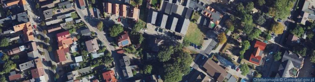 Zdjęcie satelitarne Pracownia KSI Projektowanie Budowlane Inż