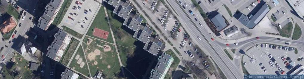 Zdjęcie satelitarne Pracownia Kuśnierska