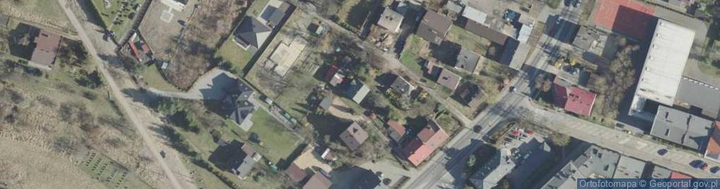 Zdjęcie satelitarne Pracownia Metaloplastyki Użytkowej