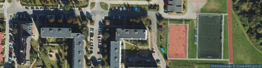 Zdjęcie satelitarne Pracownia Piękna Klaudia Sokołowska