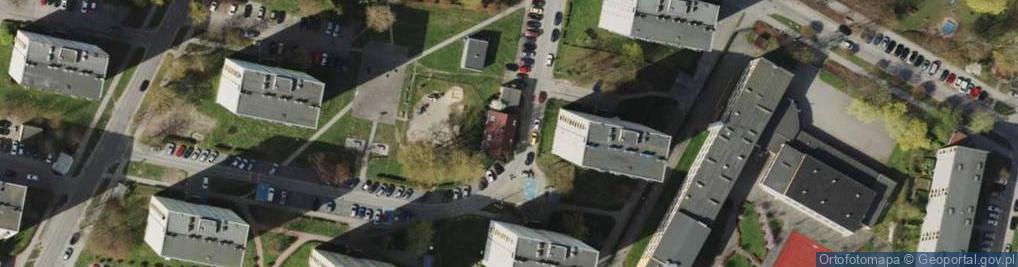 Zdjęcie satelitarne Pracownia Poligraficzna Linia Leszek Kaim Konstanty Kukieła