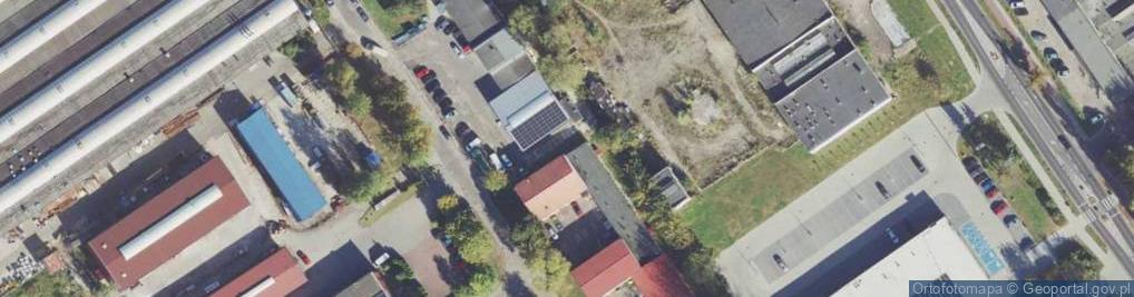 Zdjęcie satelitarne Pracownia Poligraficzno-Introligatorska Intro - Druk Anna Dębińska