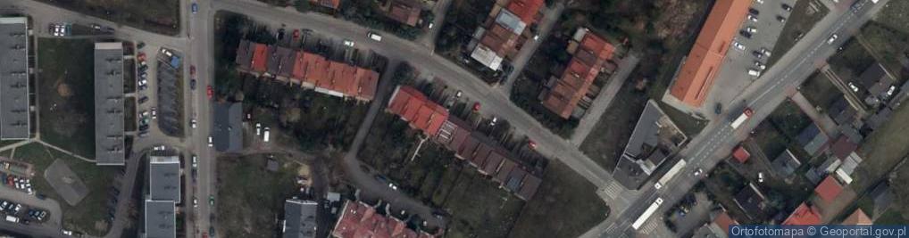 Zdjęcie satelitarne Pracownia Projektów Budownictwa Lądowego