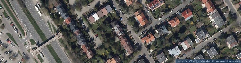 Zdjęcie satelitarne Pracownia Projektów Elektroenergetycznych Elenaz