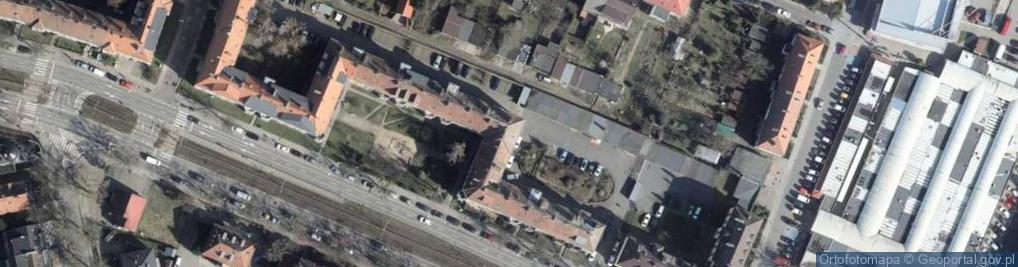 Zdjęcie satelitarne Pracownia Projektowa Aranea