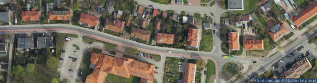 Zdjęcie satelitarne Pracownia Projektowa Arkada