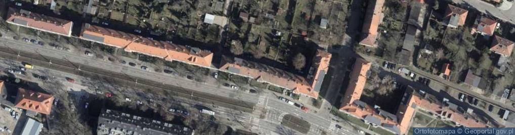 Zdjęcie satelitarne Pracownia Projektowa Arkada
