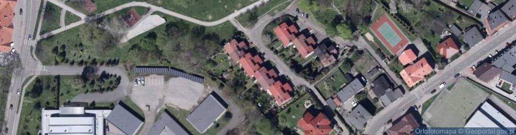 Zdjęcie satelitarne Pracownia Projektowa Bożena Oleś