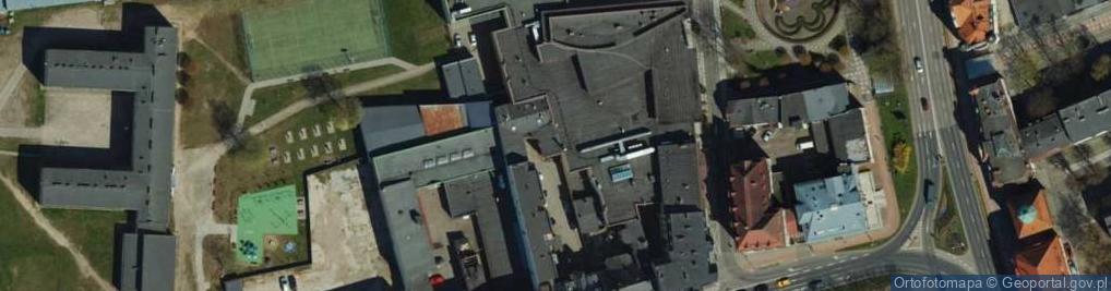 Zdjęcie satelitarne Pracownia Projektowa Colosseum Konstrukcje Budowlane Zbigniew Słowiński