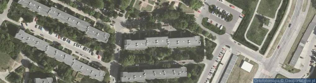 Zdjęcie satelitarne Pracownia Projektowa Delta P