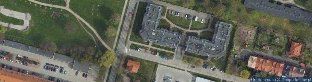 Zdjęcie satelitarne Pracownia Projektowa Gaz Mon MGR
