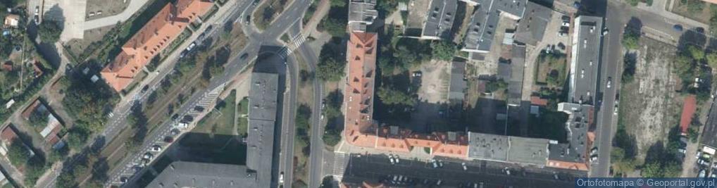 Zdjęcie satelitarne Pracownia Projektowa Grupa MGM Sławomir Adrabiński