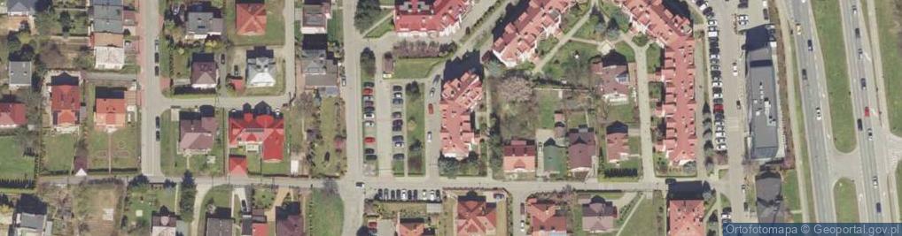 Zdjęcie satelitarne Pracownia Projektowa Jagiełło