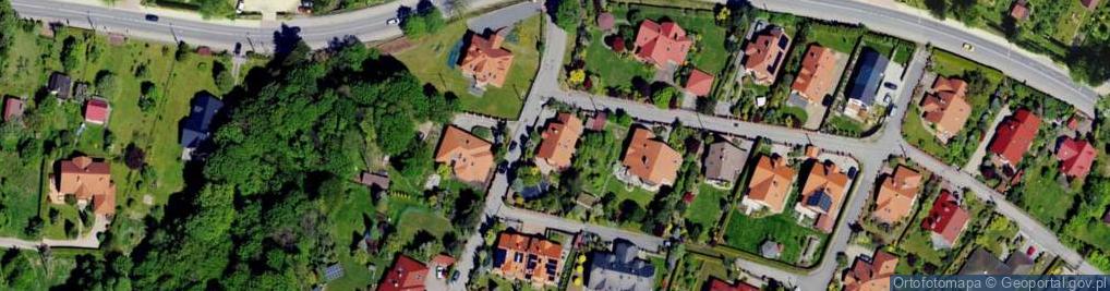 Zdjęcie satelitarne Pracownia Projektowa Kozak