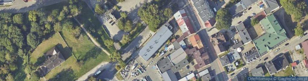 Zdjęcie satelitarne Pracownia Projektowa Mig Bartosz Dębski