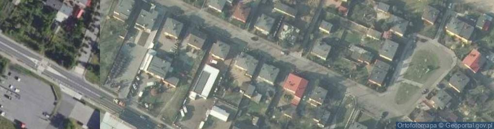 Zdjęcie satelitarne Pracownia Projektowa Przemysław Drzewiecki