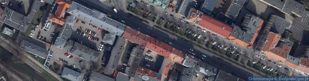 Zdjęcie satelitarne Pracownia Projektowa Sieci i Instalacji Sanitarnych