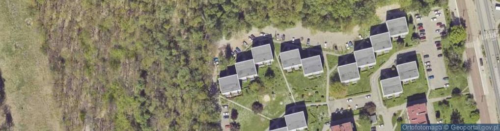 Zdjęcie satelitarne Pracownia Projektowa Wnętrza Na Plus Anna Guc