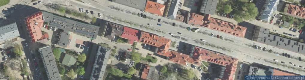 Zdjęcie satelitarne Pracownia Projektowa Wojciech Walenty Bagiński /Skrót: Pracownia Projektowa w.Bagiński