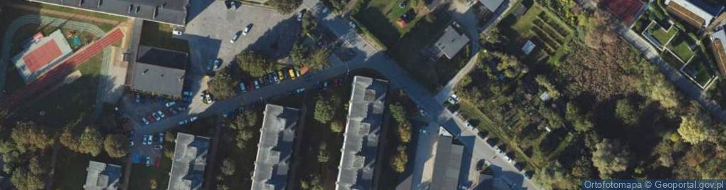 Zdjęcie satelitarne Pracownia Projektowa Zawisza Tadeusz Zawisza