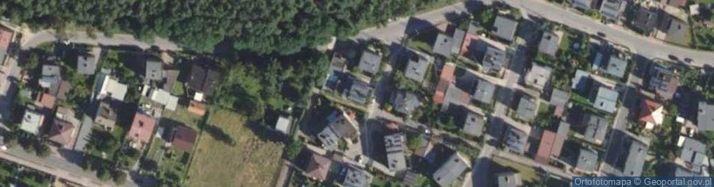 Zdjęcie satelitarne Pracownia Projektowo-Inżynierska Budownictwa Jakubowski Leszek
