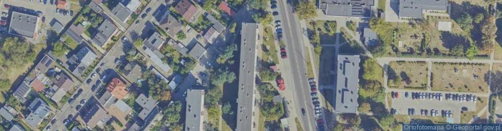 Zdjęcie satelitarne Pracownia Projektowo-Kosztorysowa i Nadzoru Budowlanego - Tadeusz Dąbrowski