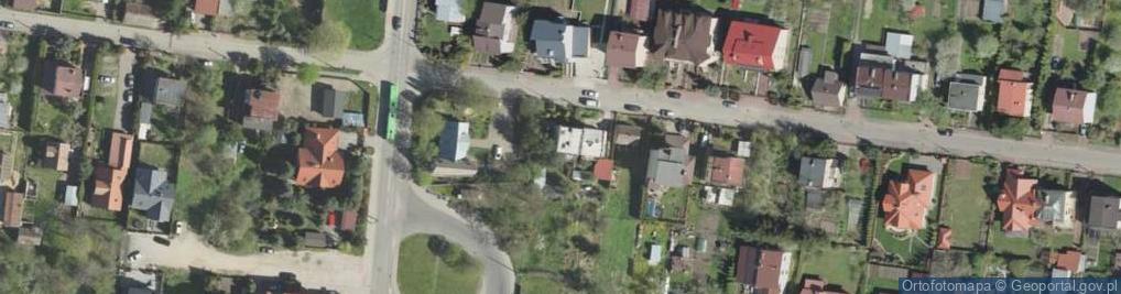 Zdjęcie satelitarne Pracownia Projektowo Realizacyjna MGR Inż