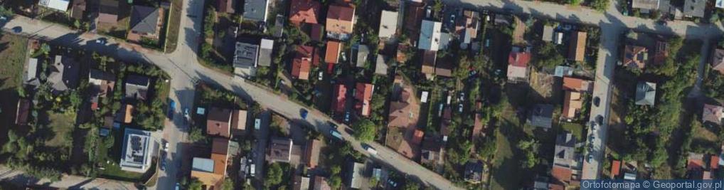 Zdjęcie satelitarne Pracownia Projektowo-Wykonawcza Budownictwa Ag-Art Jerzy Juchimiuk - Wspólnik Spółki Cywilnej