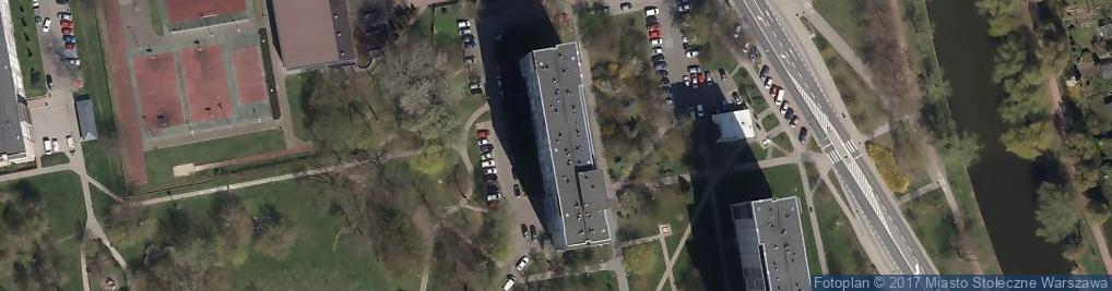 Zdjęcie satelitarne Pracownia Projektowo Wykonawcza Raf Projekt MGR Inż