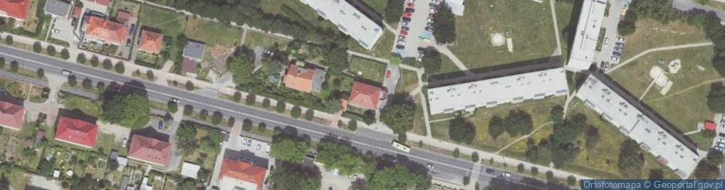 Zdjęcie satelitarne Pracownia Protetyczna Denprot Nip:612-127-05-75 Anna Chrzanowska