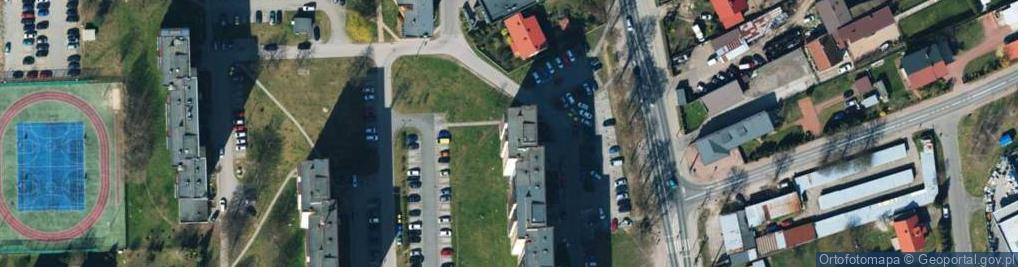 Zdjęcie satelitarne Pracownia Protetyczno-Stomatologiczna Tri-Dent Bieniek Bożena Nazwa Skrócona Tri-Dent