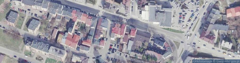 Zdjęcie satelitarne Pracownia Protetyki Dentystycznej Zarzycka Henryka