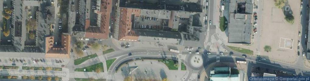 Zdjęcie satelitarne Pracownia Protetyki Stomatologicznej Małgorzata Sperka