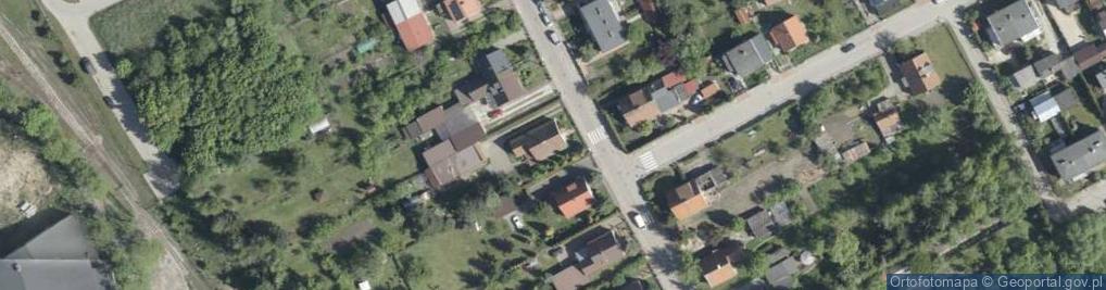 Zdjęcie satelitarne Pracownia Psychoedukacji i Psychoterapii Integratywnej Dąbrowska