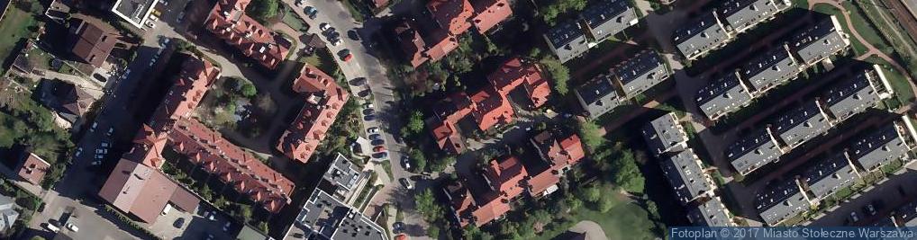 Zdjęcie satelitarne Pracownia Ptrojektowa R Plan