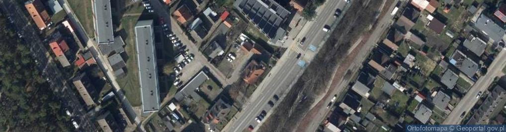 Zdjęcie satelitarne Pracownia Reklamy Jafa Andrzej Adamkiewicz