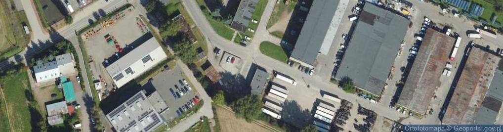 Zdjęcie satelitarne Pracownia Sitodruku i Reklamy Jot Ka