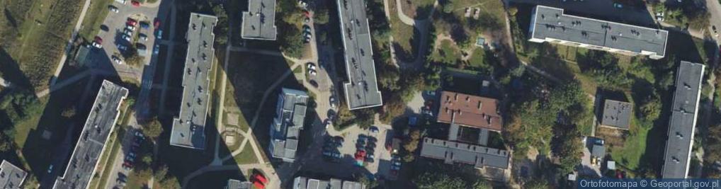 Zdjęcie satelitarne Pracownia Usług Edukacyjnych Rozwój