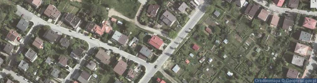 Zdjęcie satelitarne Pracownia Usług Projektowych Moduł Projekt Katarzyna Rapacz Konias Józef Rapacz