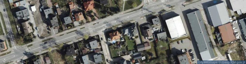 Zdjęcie satelitarne Pracownia Usług Projektowych Nadzorowanie Wykonawstwo