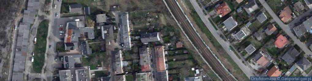 Zdjęcie satelitarne Pracownia Witrażu
